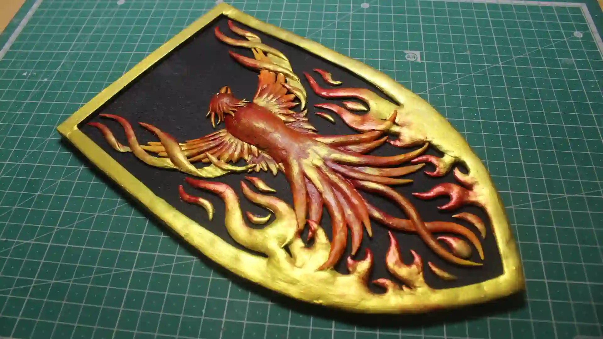 Phoenix sculpture